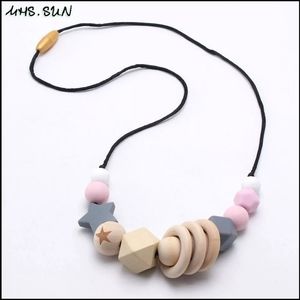 Peacemaker Jewelry Tetra Beaded Silicone Teething Necklace Coral Peacemaker Jewelry Tetra Beaded Silicone Teething Necklace Coral